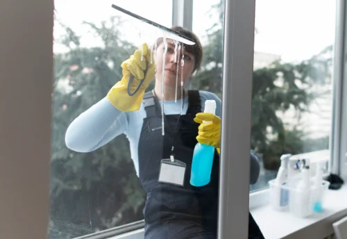 Nettoyage de vitres intérieures et extérieures à Saint-Fergeux
